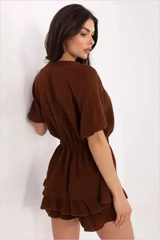 Muslin Jumpsuit Dress Unique Style Fashion
