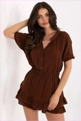 Muslin Jumpsuit Dress Unique Style Fashion