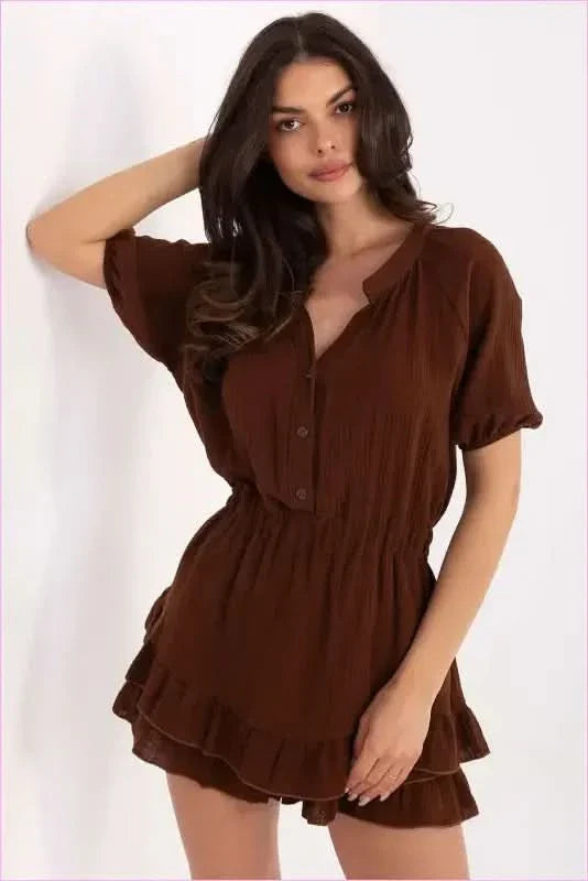 Muslin Jumpsuit Dress Unique Style Fashion