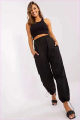 Parachute Pants Unique Style Fashion Trousers