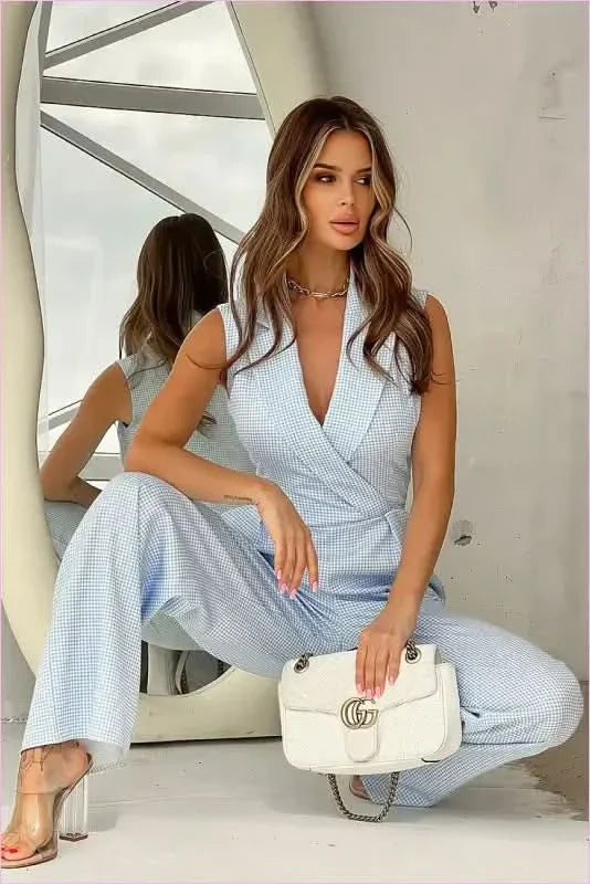 Peplum Jumpsuit Unique Style Fashion