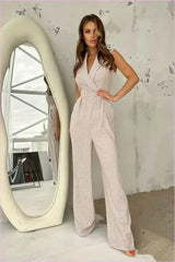 Peplum Jumpsuit Unique Style Fashion