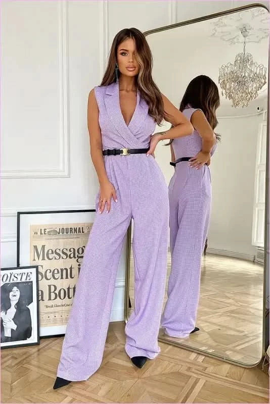 Peplum Jumpsuit Unique Style Fashion