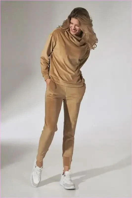 Pink Velour Sweatpants Unique Style