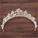Pleasures and Sins Crystal Bridal Tiara with Pearl Headband