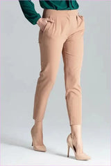 Pleated Cigarette Pants Fashion Style