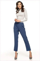 Pleated Cigarette Trousers Unique Style Fashion