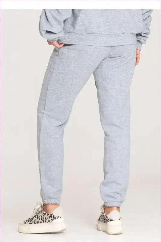 Pocketless Cotton Sweatpants Style