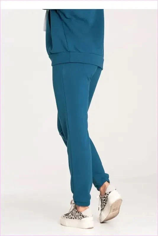 Pocketless Cotton Sweatpants Style
