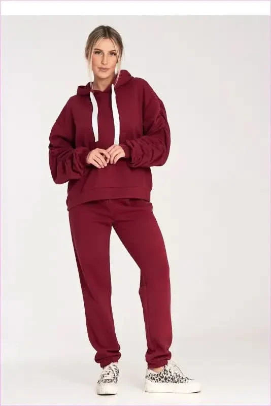 Pocketless Cotton Sweatpants Style
