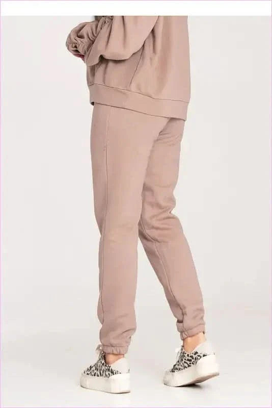 Pocketless Cotton Sweatpants Style