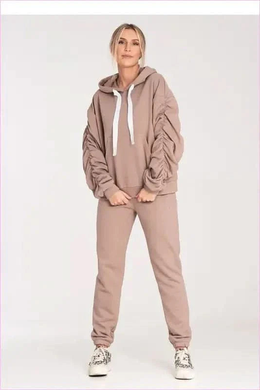 Pocketless Cotton Sweatpants Style