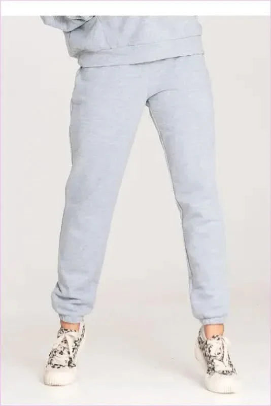 Pocketless Cotton Sweatpants Style