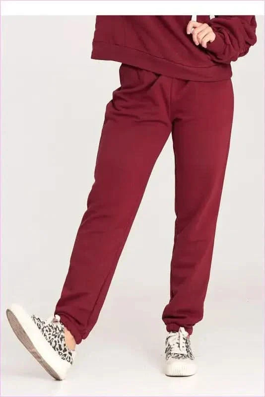 Pocketless Cotton Sweatpants Style