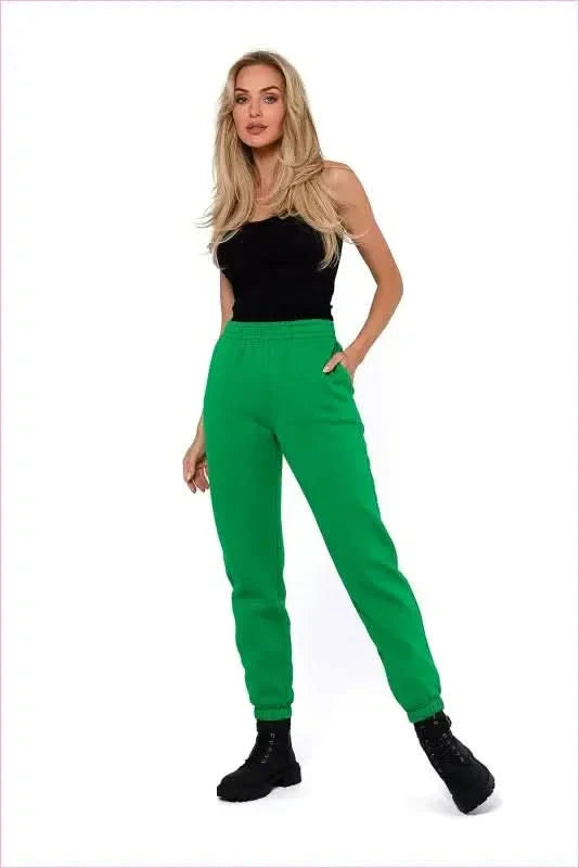 Polish Knitted Joggers Unique Style