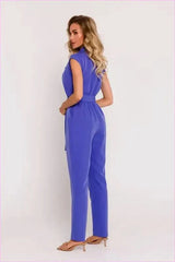 Polish Tailoring Jumpsuit Modern Fashion Style