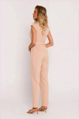 Polish Tailoring Jumpsuit Modern Fashion Style