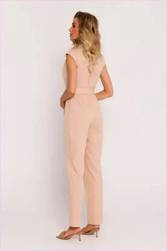 Polish Tailoring Jumpsuit Modern Fashion Style