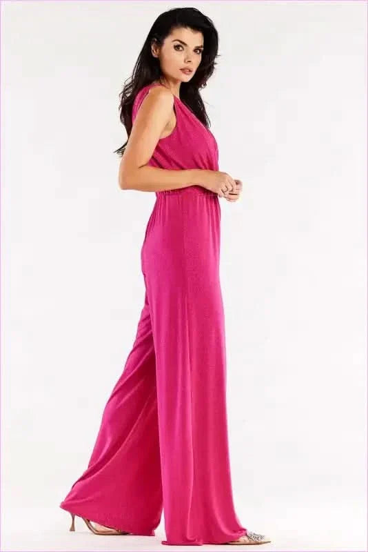 Polish Wide Leg Jumpsuit Unique Fashion Style