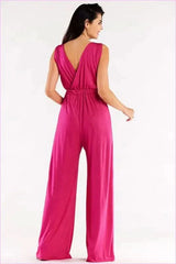 Polish Wide Leg Jumpsuit Unique Fashion Style