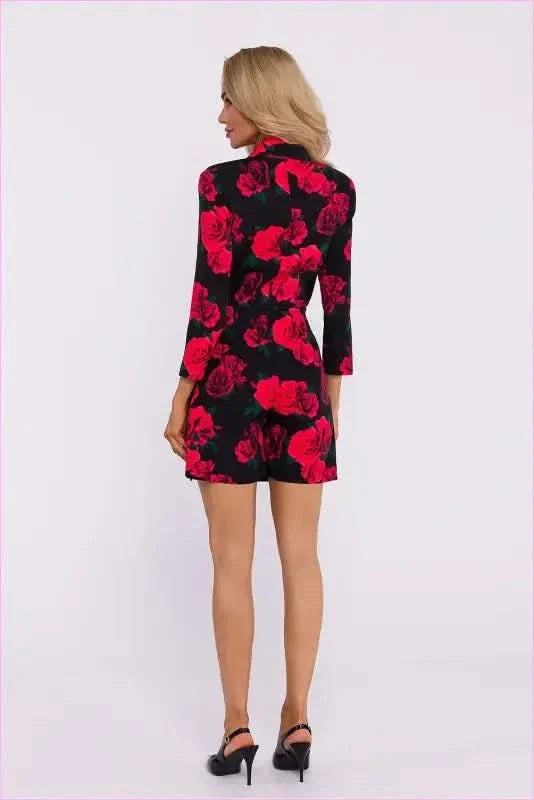 Printed Jumpsuit Fashion Unique Style for Women