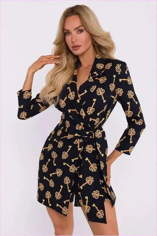 Printed Jumpsuit Fashion Unique Style for Women