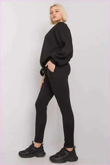 Quilted Tracksuit Unique Style Fashion Set