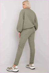 Quilted Tracksuit Unique Style Fashion Set