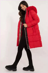 Quilted Winter Jacket Warm Style