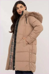Quilted Winter Jacket Warm Style