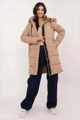 Quilted Winter Jacket Warm Style