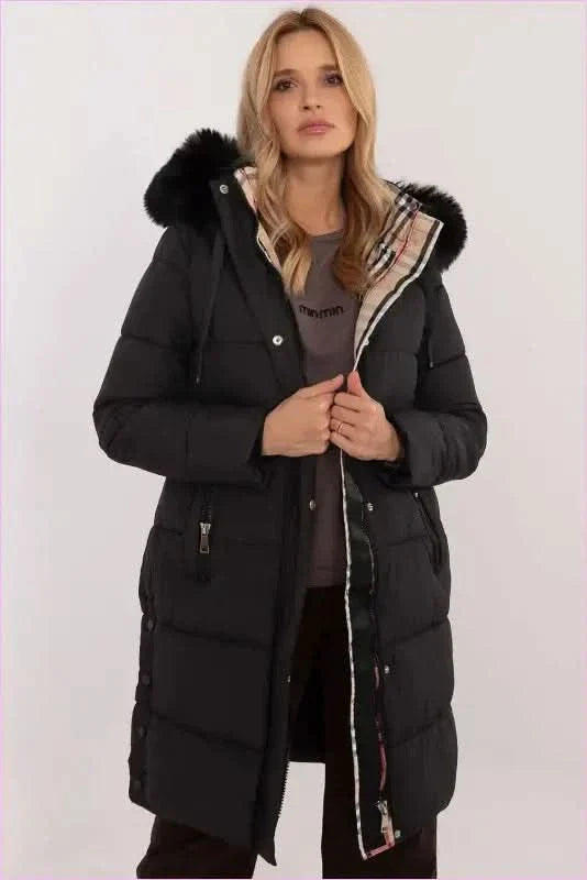 Quilted Winter Jacket Warm Style