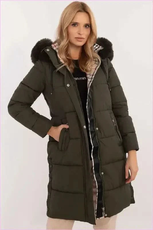 Quilted Winter Jacket Warm Style