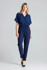 Red Brocade Jumpsuit Unique Style Fashion