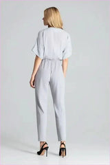 Red Brocade Jumpsuit Unique Style Fashion