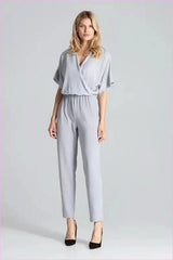 Red Brocade Jumpsuit Unique Style Fashion