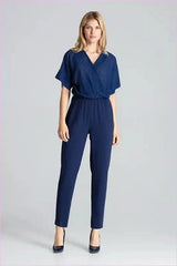 Red Brocade Jumpsuit Unique Style Fashion