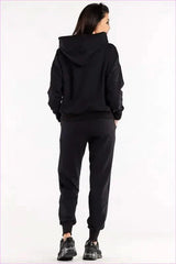 Ribbed Cuff Sweatpants Fashion Style