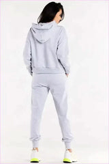 Ribbed Cuff Sweatpants Fashion Style