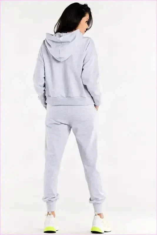 Ribbed Cuff Sweatpants Fashion Style