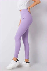 Ribbed High Waist Leggings Unique Fashion Style