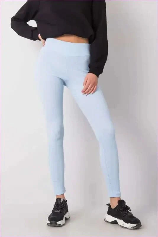 Ribbed High Waist Leggings Unique Fashion Style