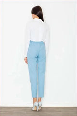 Sashed Waist Trousers Unique Style Fashion