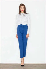 Sashed Waist Trousers Unique Style Fashion