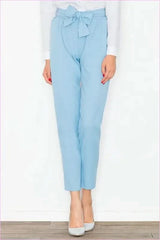 Sashed Waist Trousers Unique Style Fashion