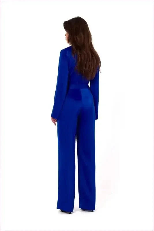 Satin Jumpsuit Unique Fashion Style