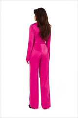 Satin Jumpsuit Unique Fashion Style