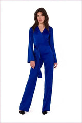 Satin Jumpsuit Unique Fashion Style