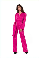 Satin Jumpsuit Unique Fashion Style