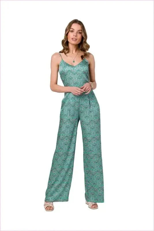 Satin Summer Suit Unique Fashion Style